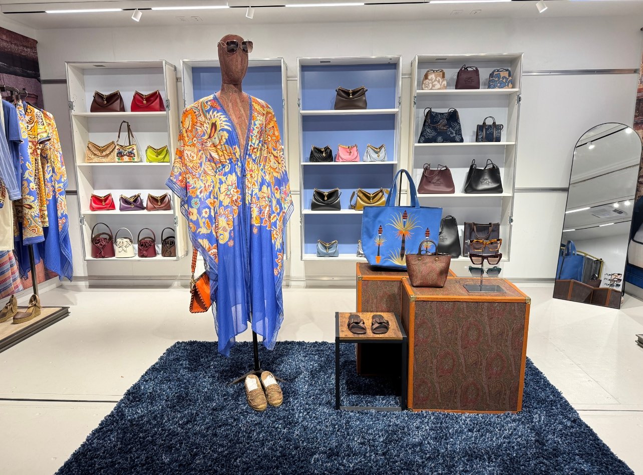 Etro Boutique at the Bal Harbour Shops Access Pop-up in Asheville, NC
