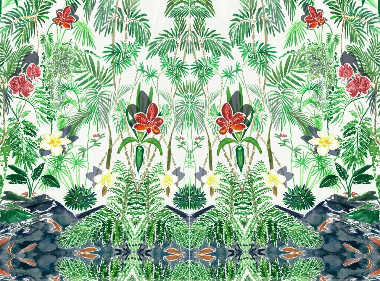 tropical print