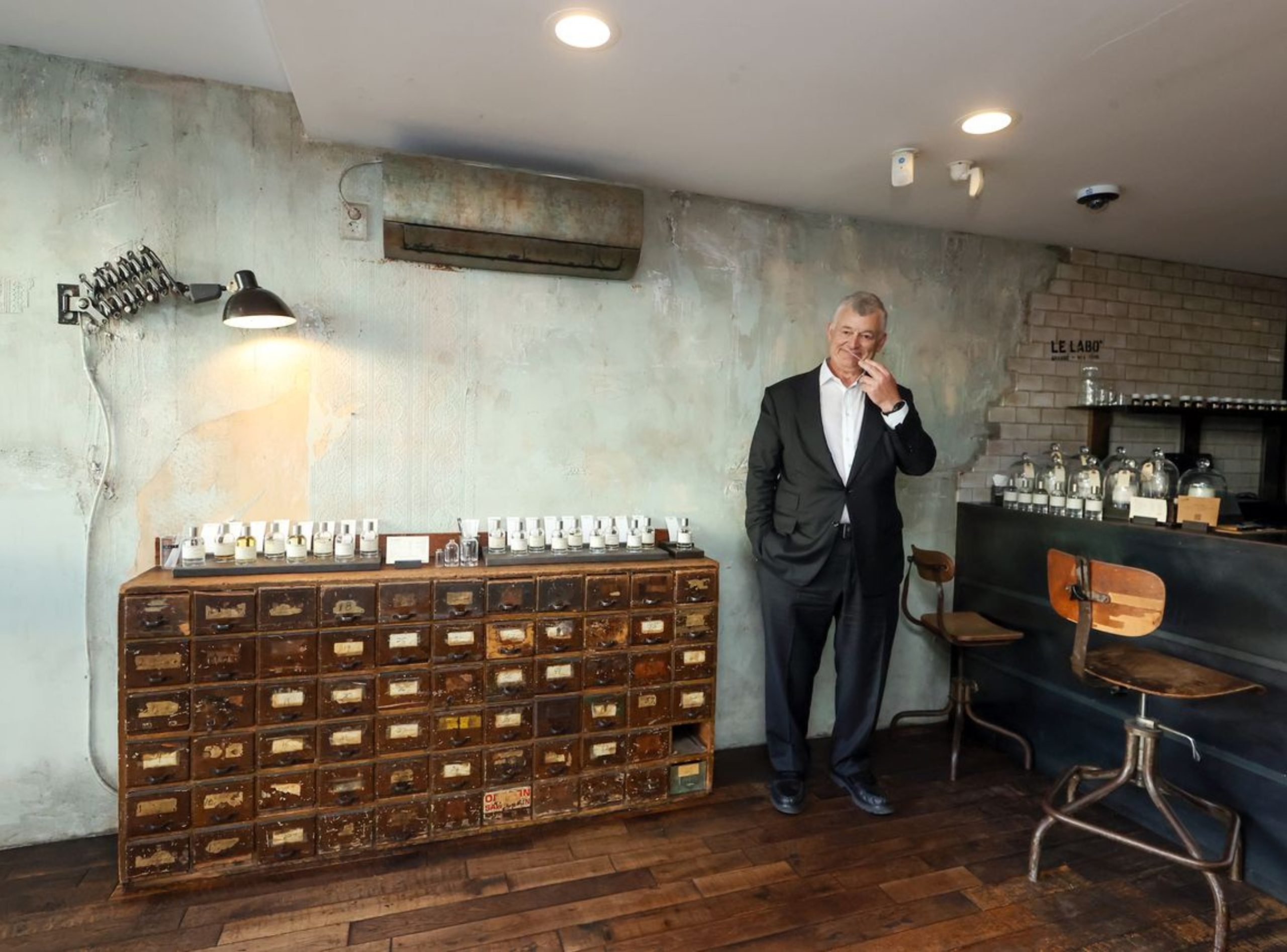 William Lauder in Le Labo Store