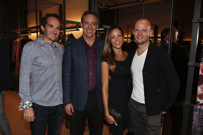 Robert Friezo, Todd Heustess, Cindy Friezo and Marc Giosi