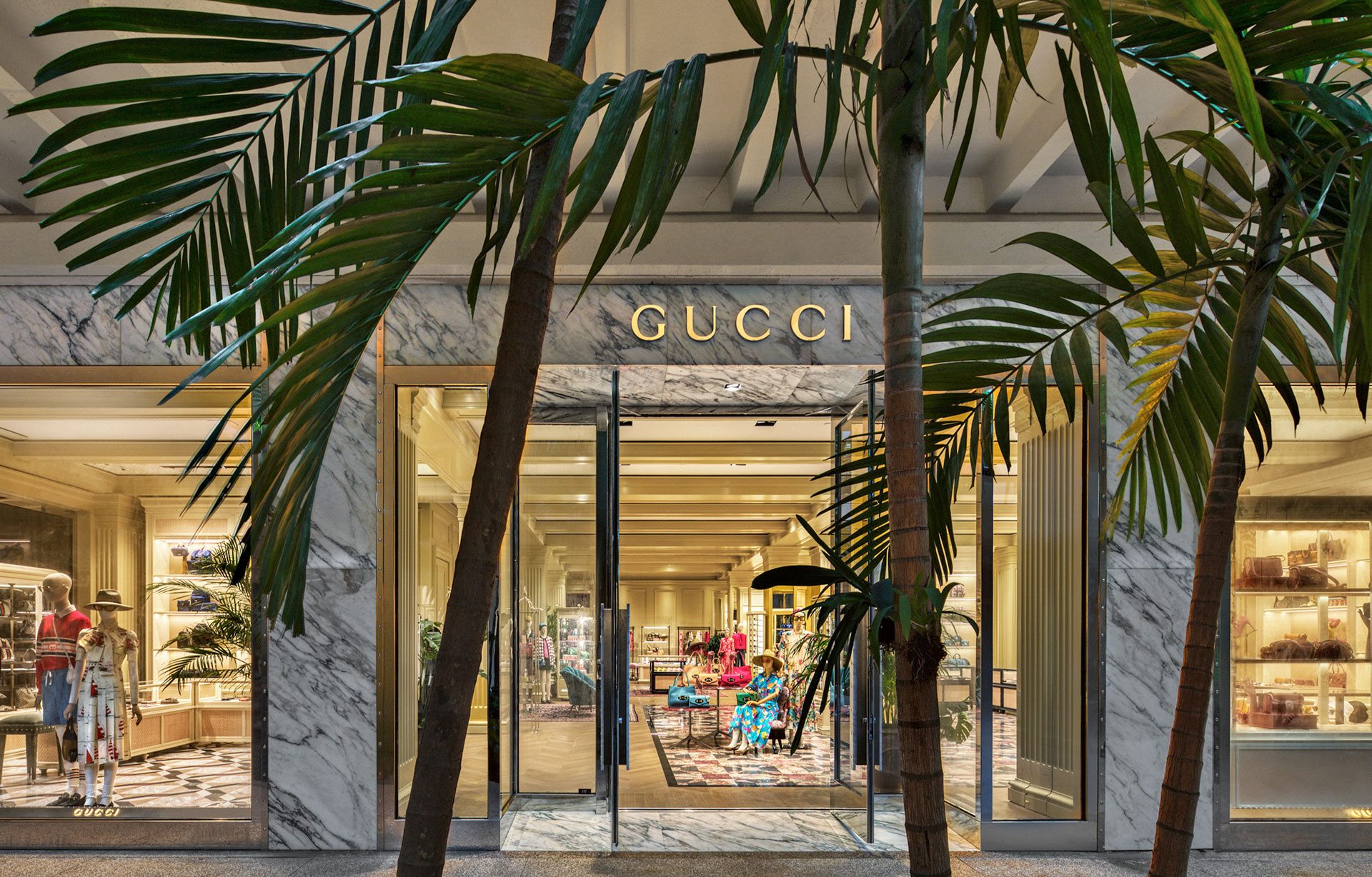 Gucci at Bal Harbour Shops Miami.