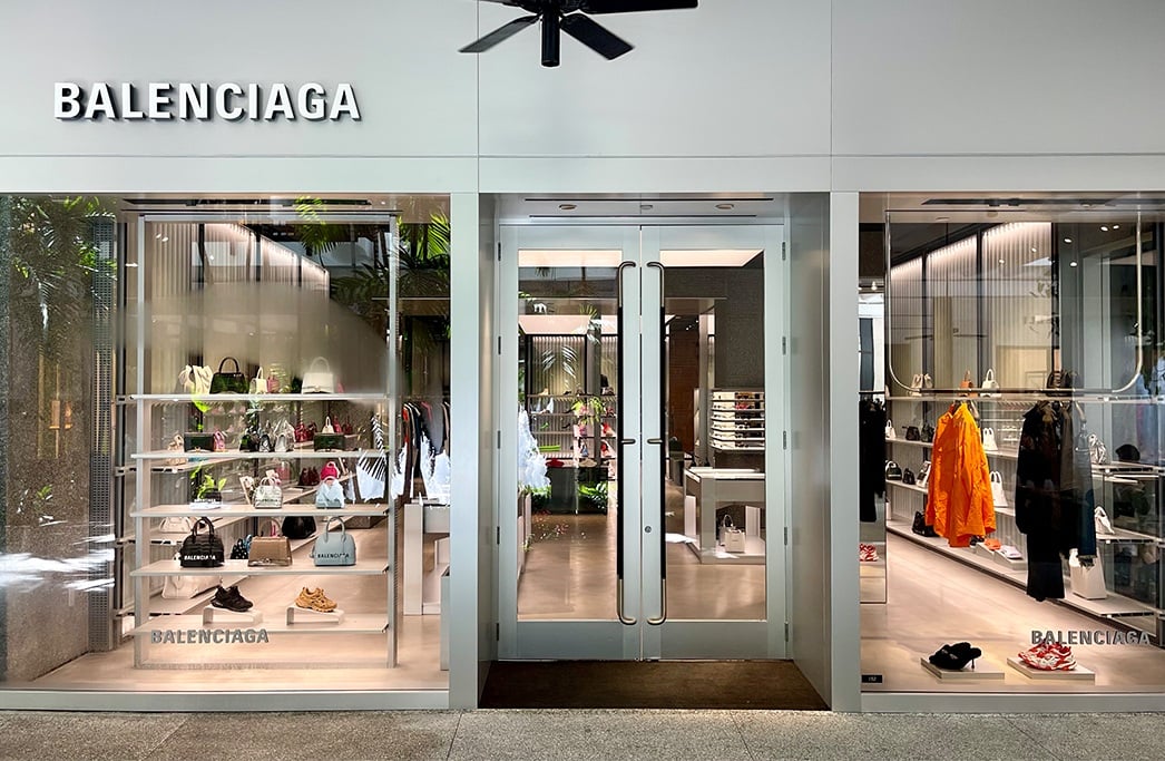 balenciaga-store-front-2 - Bal Harbour Shops