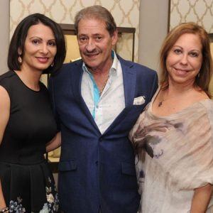 Erika Miranda, Alfred Esteves and Nancy Esteves