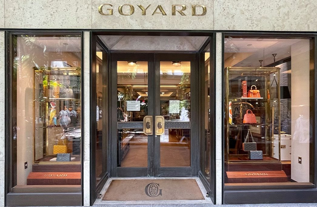 Mysterious Trunk Maker Goyard is Opening at Bal Harbour Shops