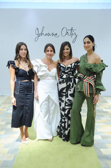 Allegra Fanjul Garcia-Velez, Johanna Ortiz, Jenny Lopez and Pamela Silvia Conde