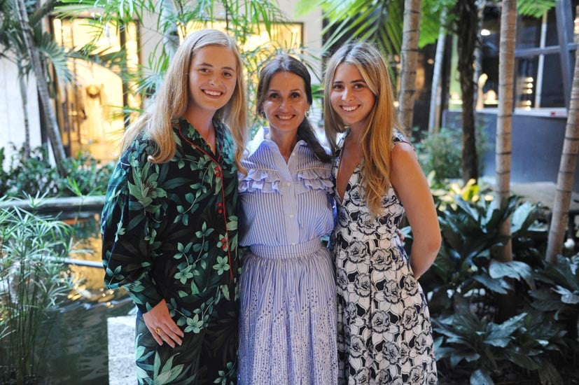 Carolina Shriver, Alina Shriver and Eunice Shriver