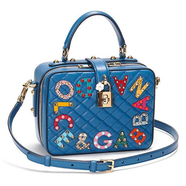 Soft to the touch and easy on the eyes, Dolce &amp; Gabbana says it all with their quilted leather bag!