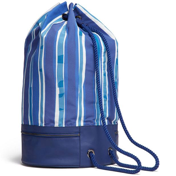 Blue Baiadera Backpack.