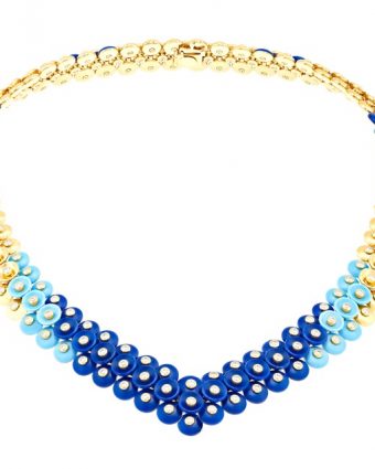 Van Cleef & Arpels' “Bouton d’or” necklace.