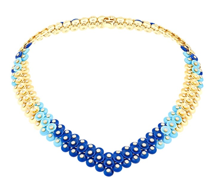 Van Cleef & Arpels' “Bouton d’or” necklace.