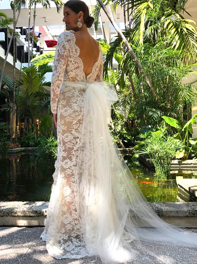 Oscar de la renta bridal dress online