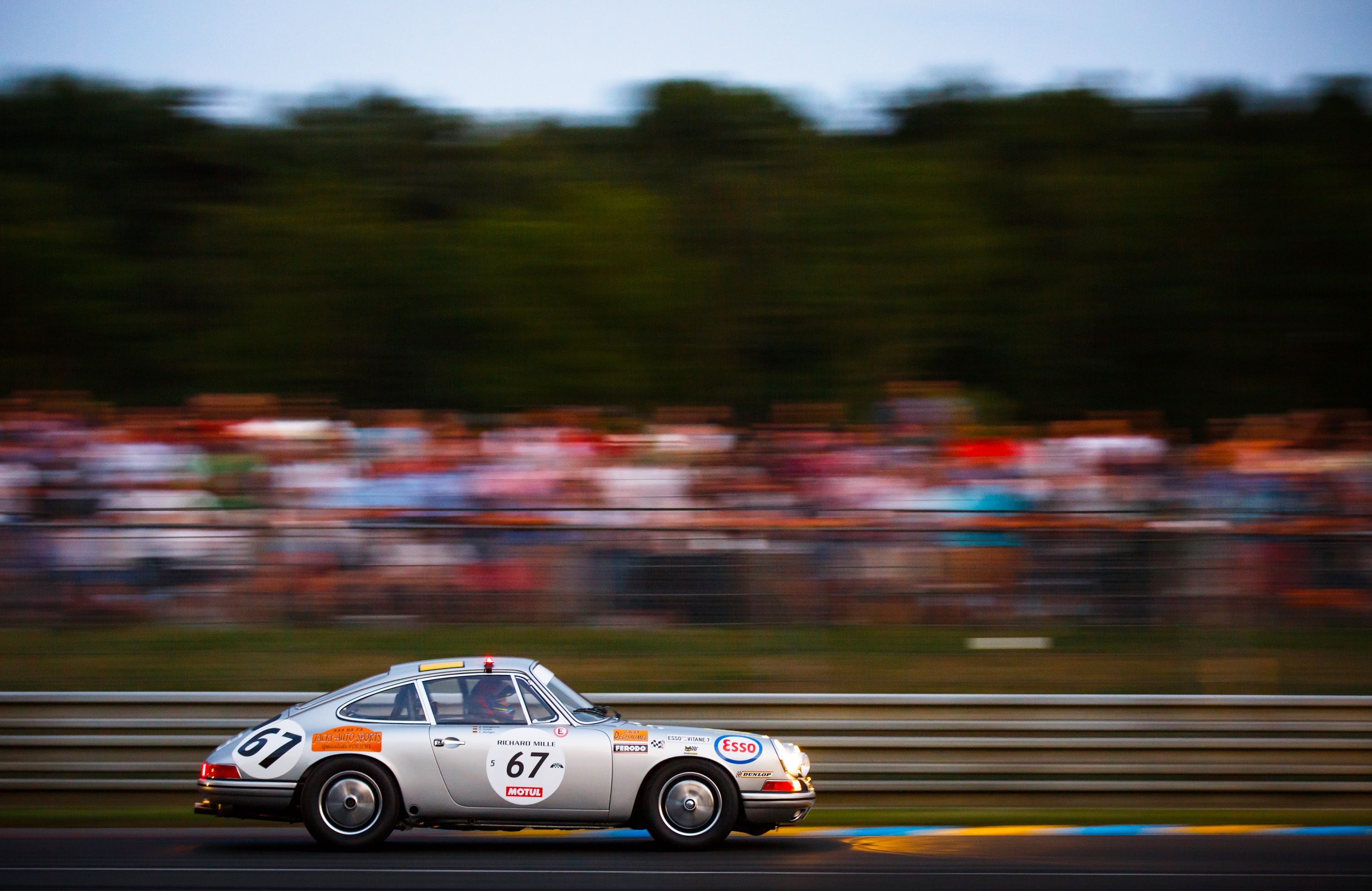 Silver Porsche