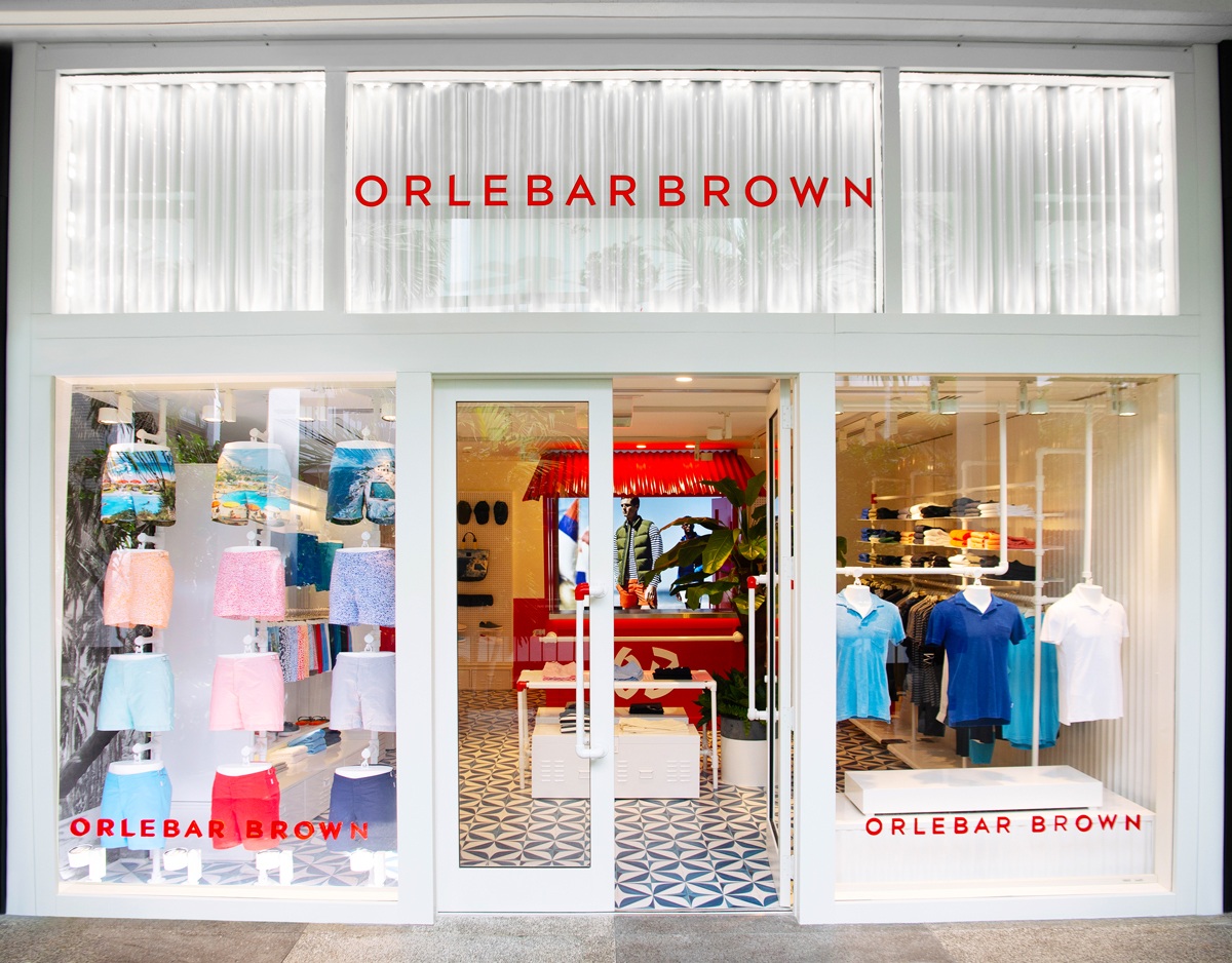 Orlebar Brown's newly opened Bal Harbour boutique.