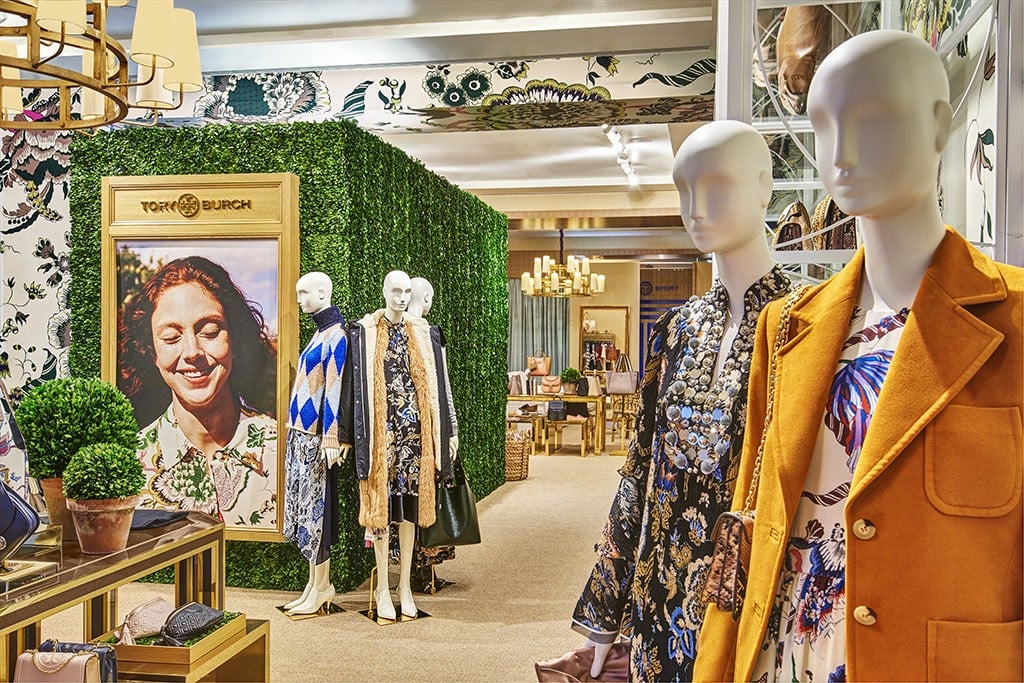 Tory Burch Blooms With Their Newly Redesigned Bal Harbour Boutique