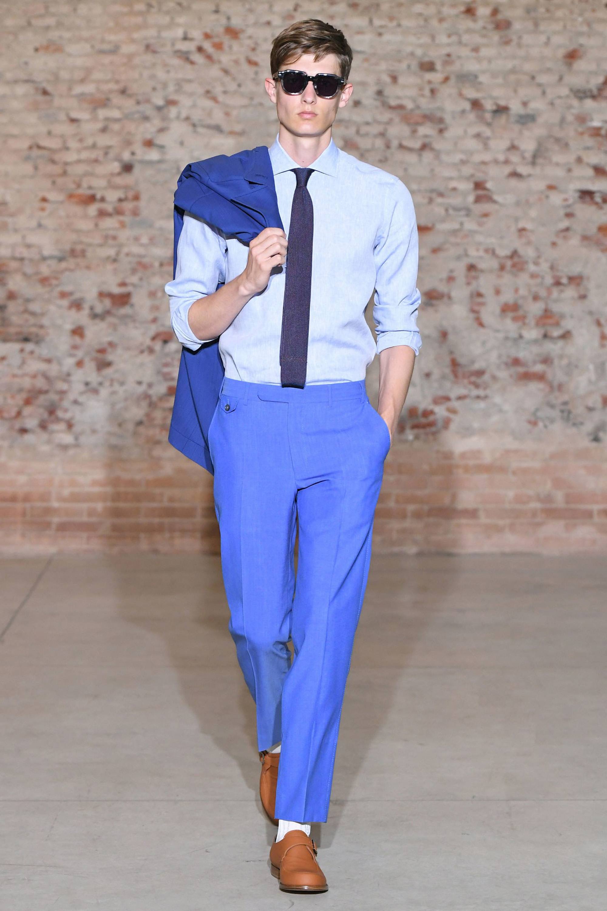 A look from Canali's Spring 2019