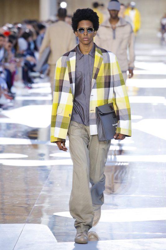 A Spring 2019 runway look from Ermenegildo Zegna