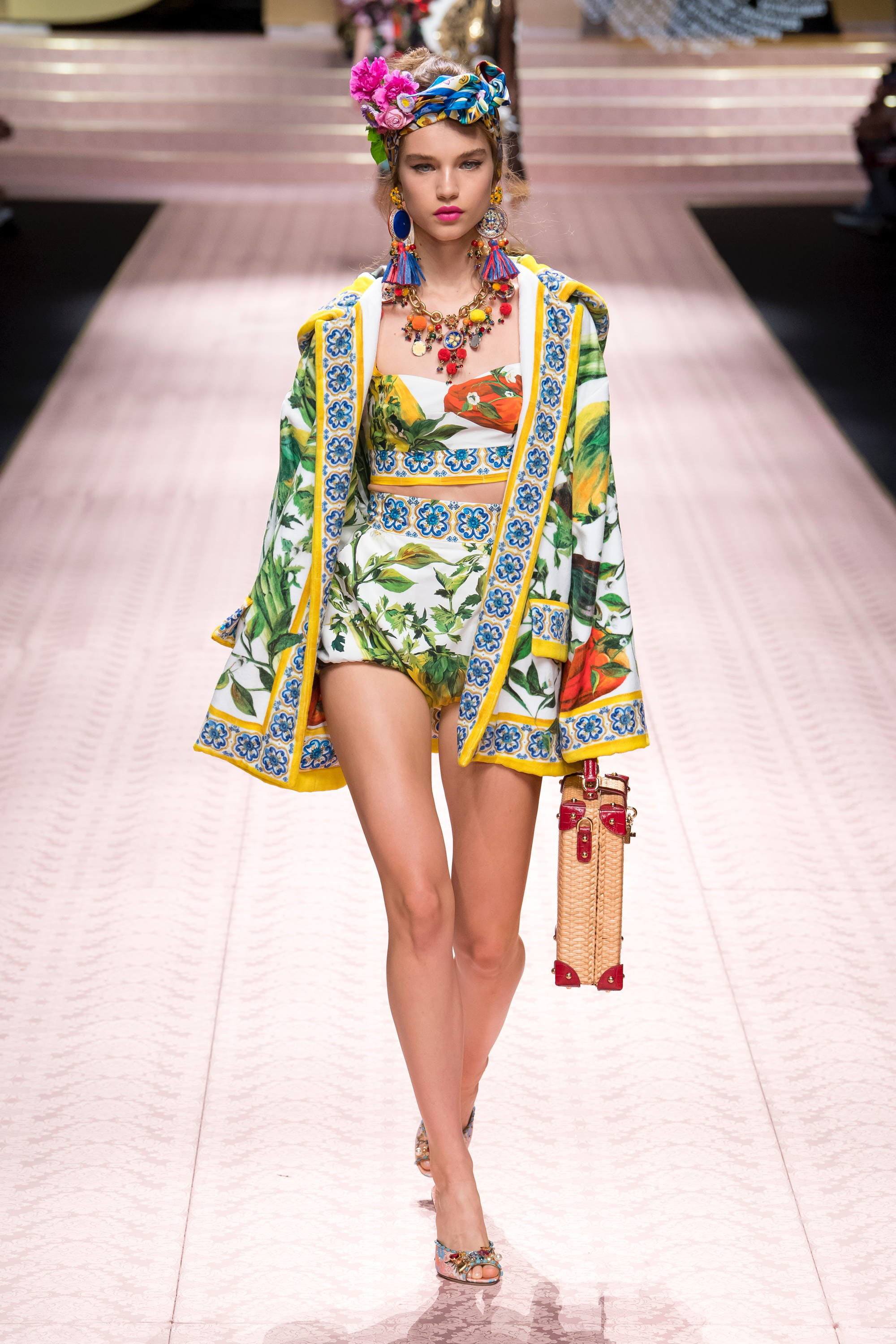 A look from Dolce & Gabbana's Spring 2019