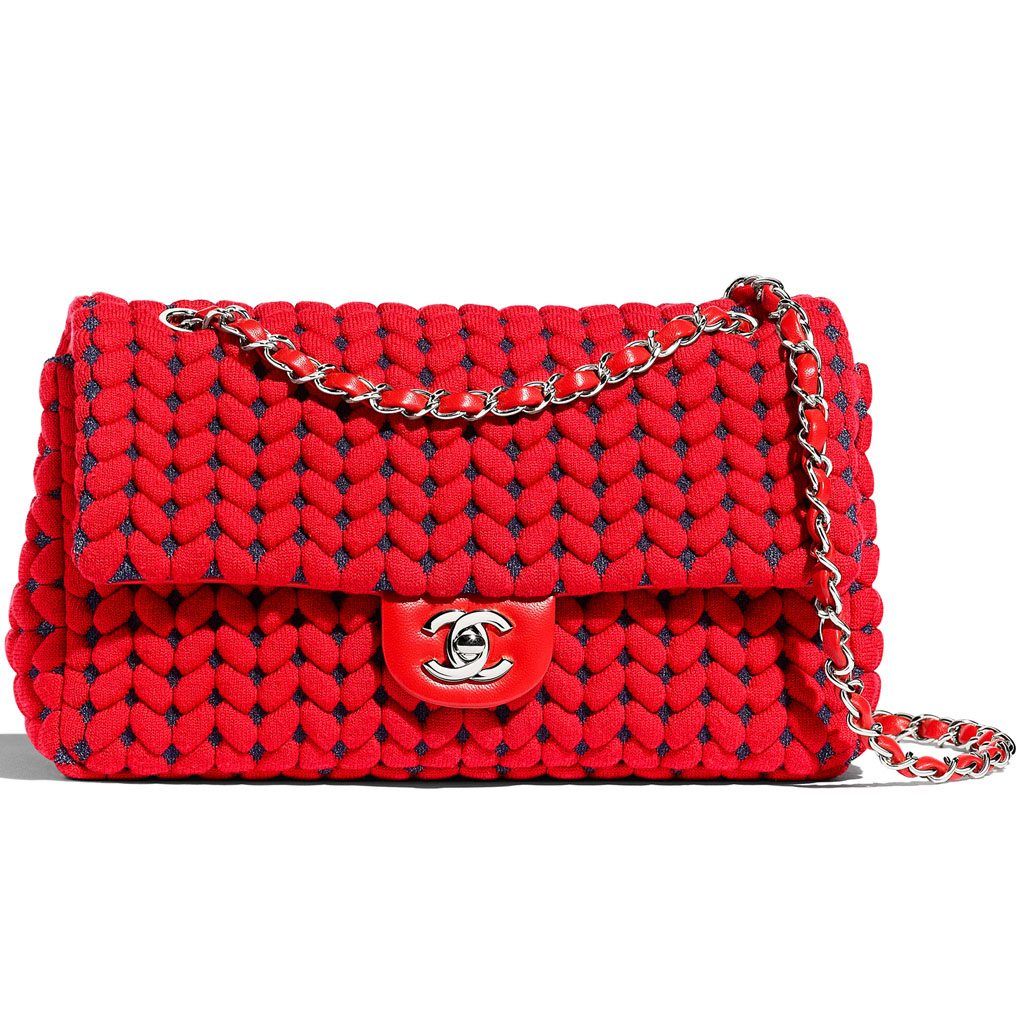 Red Flap Bag