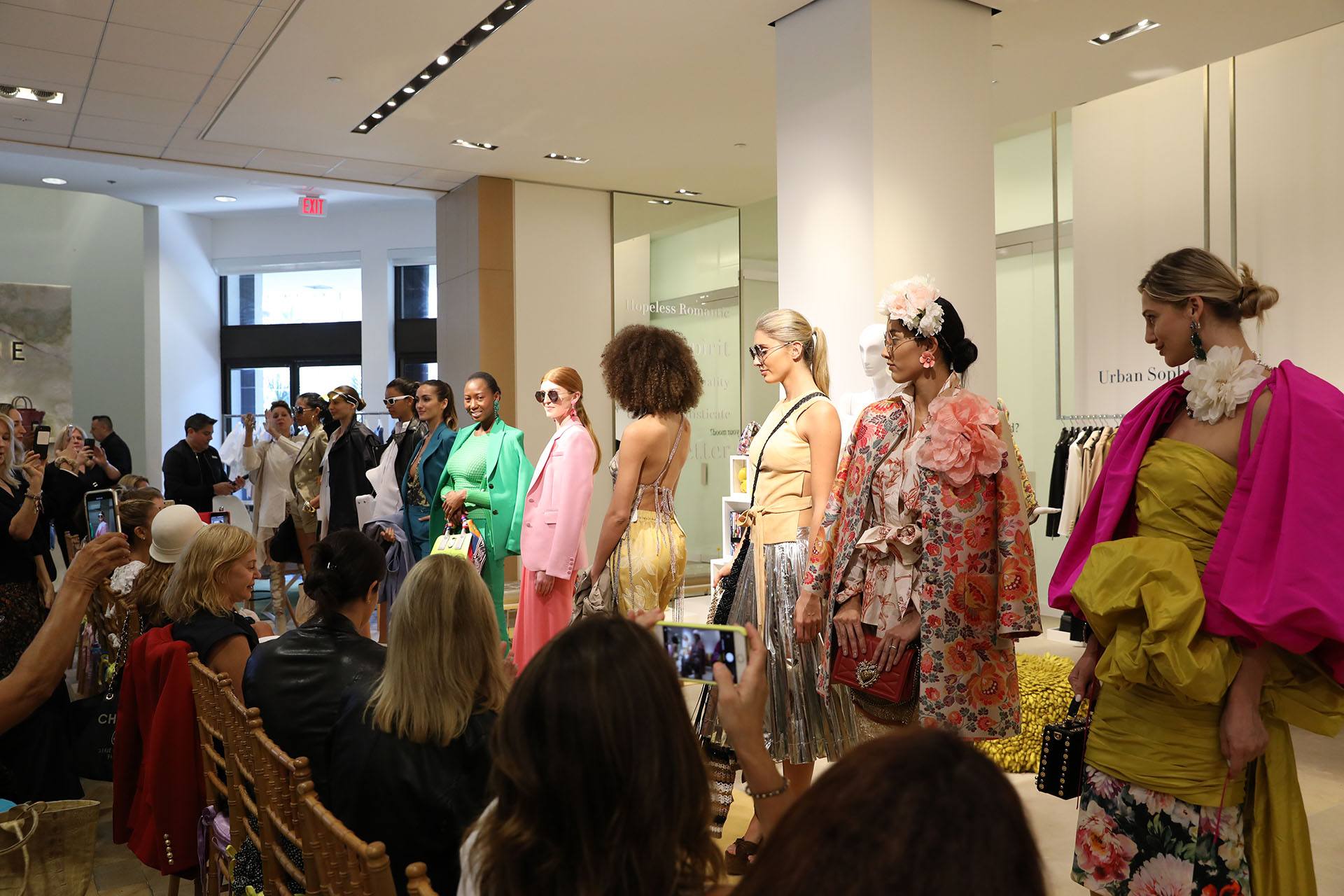 Models in the latest Spring 2019 collection from Neiman Marcus Bal Harbour