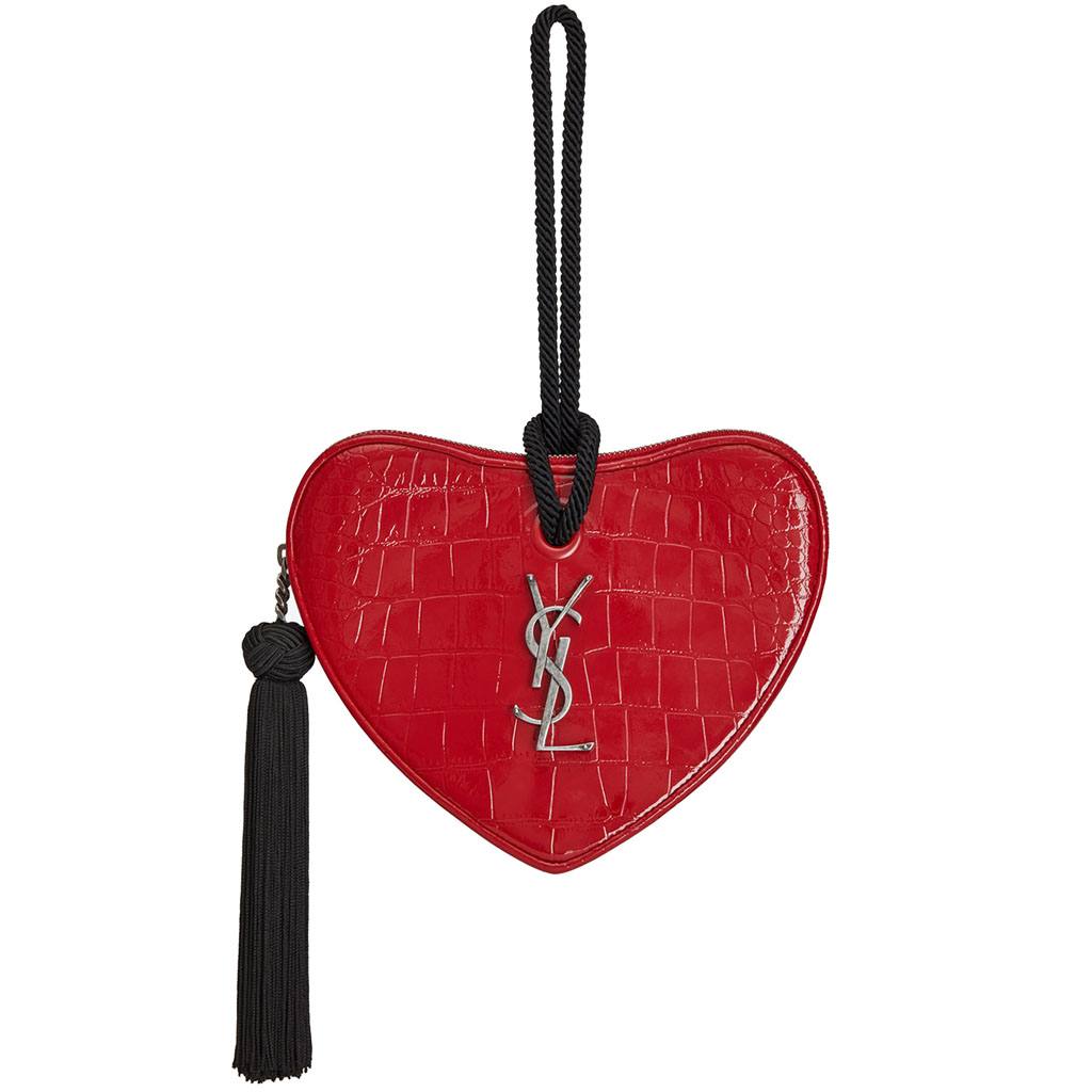 ysl heart bag