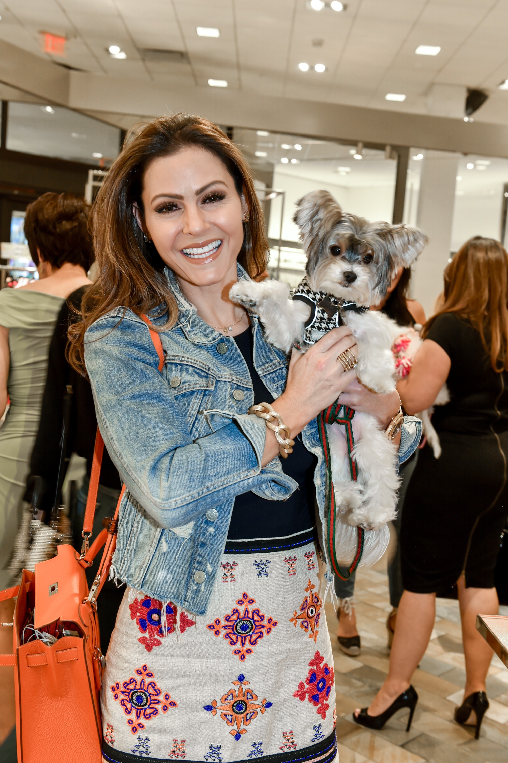 Bru Kodsi at Neiman Marcus Bal Harbour for Walk in Style for the Animals