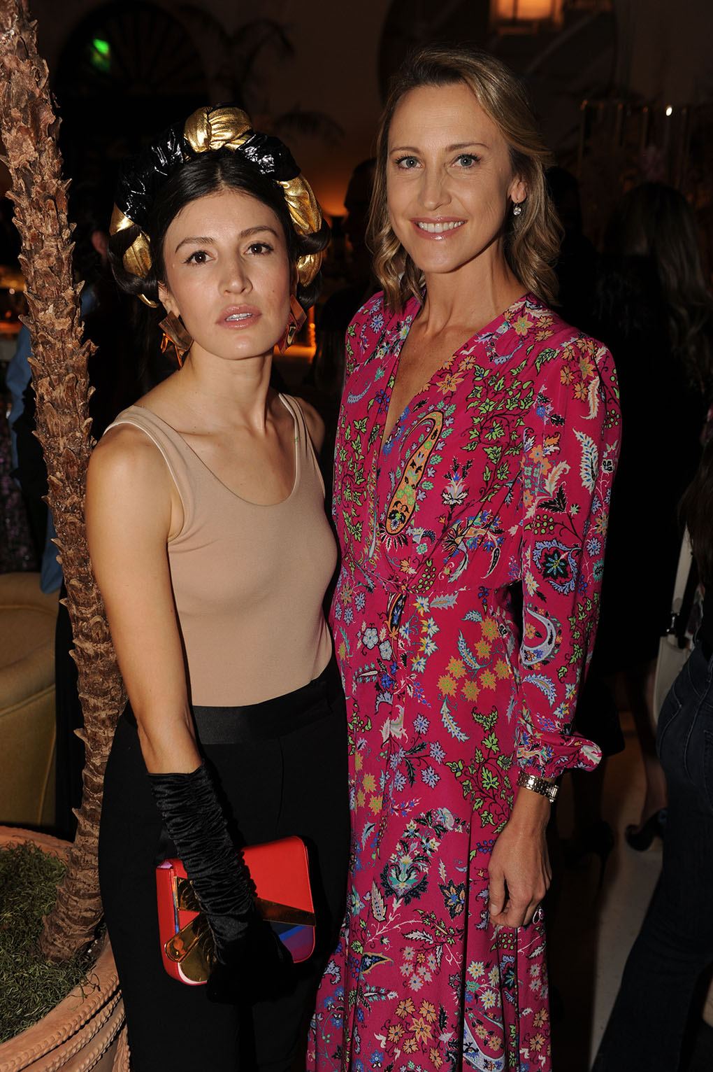 Danie Gomez Ortigoza & Kinga Lampert at Le Sirenuse Miami for De Beers Bal Harbour boutique opening celebration