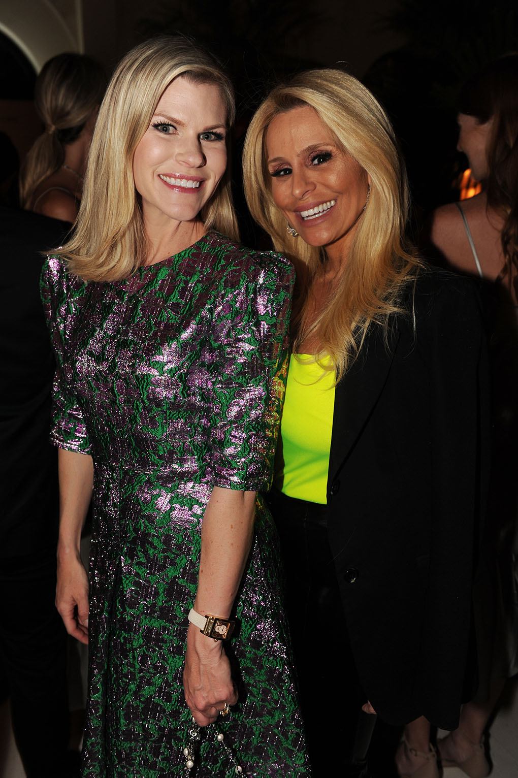 Suzy Buckley Woodward & Maya Ezratti at Le Sirenuse Miami for De Beers Bal Harbour boutique opening celebration