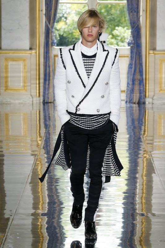 Balmain Spring 2019 double breasted Bal Harbour Shops