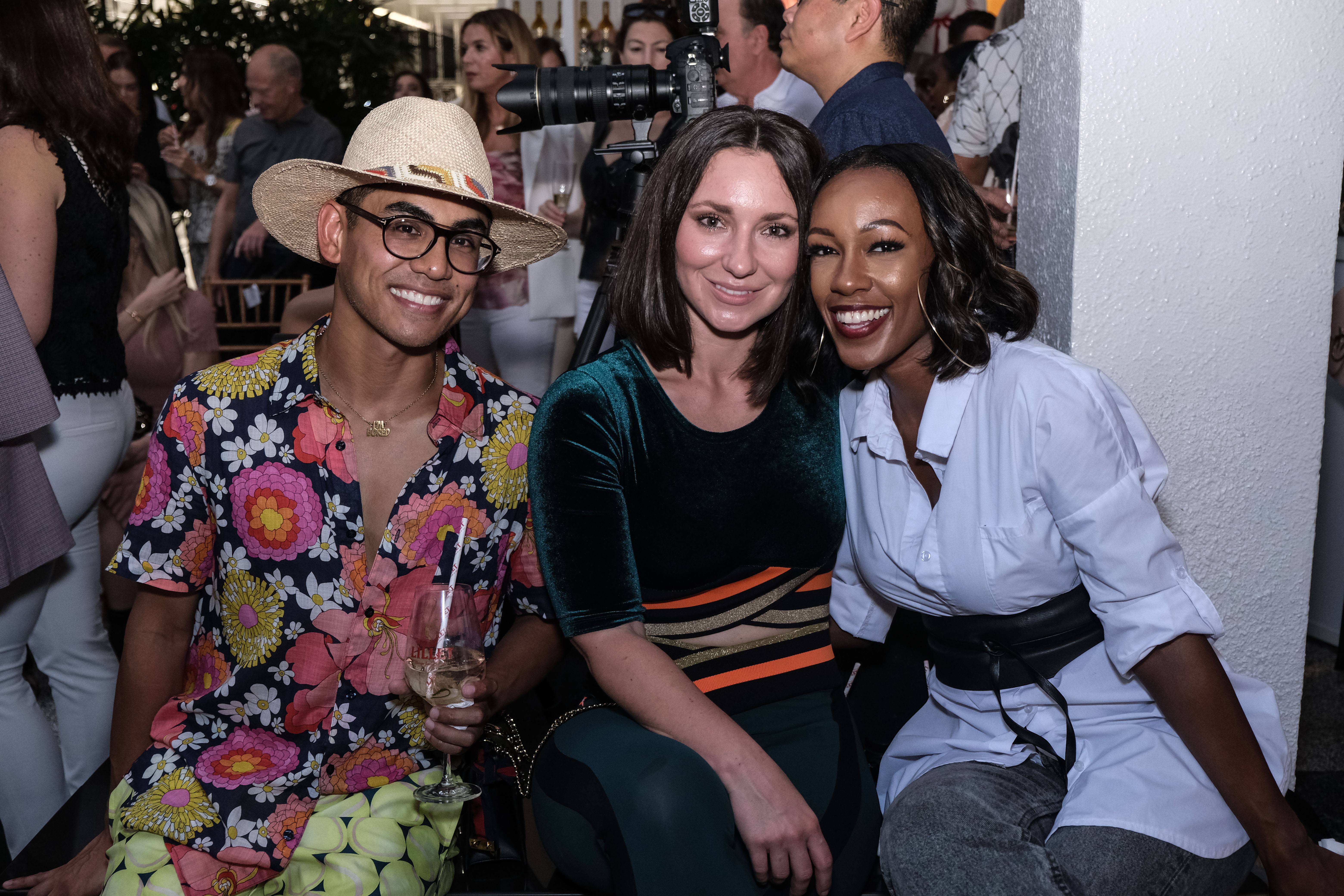 Guests enjoying their time during the Pinko Walk in the Garden Fashion Show