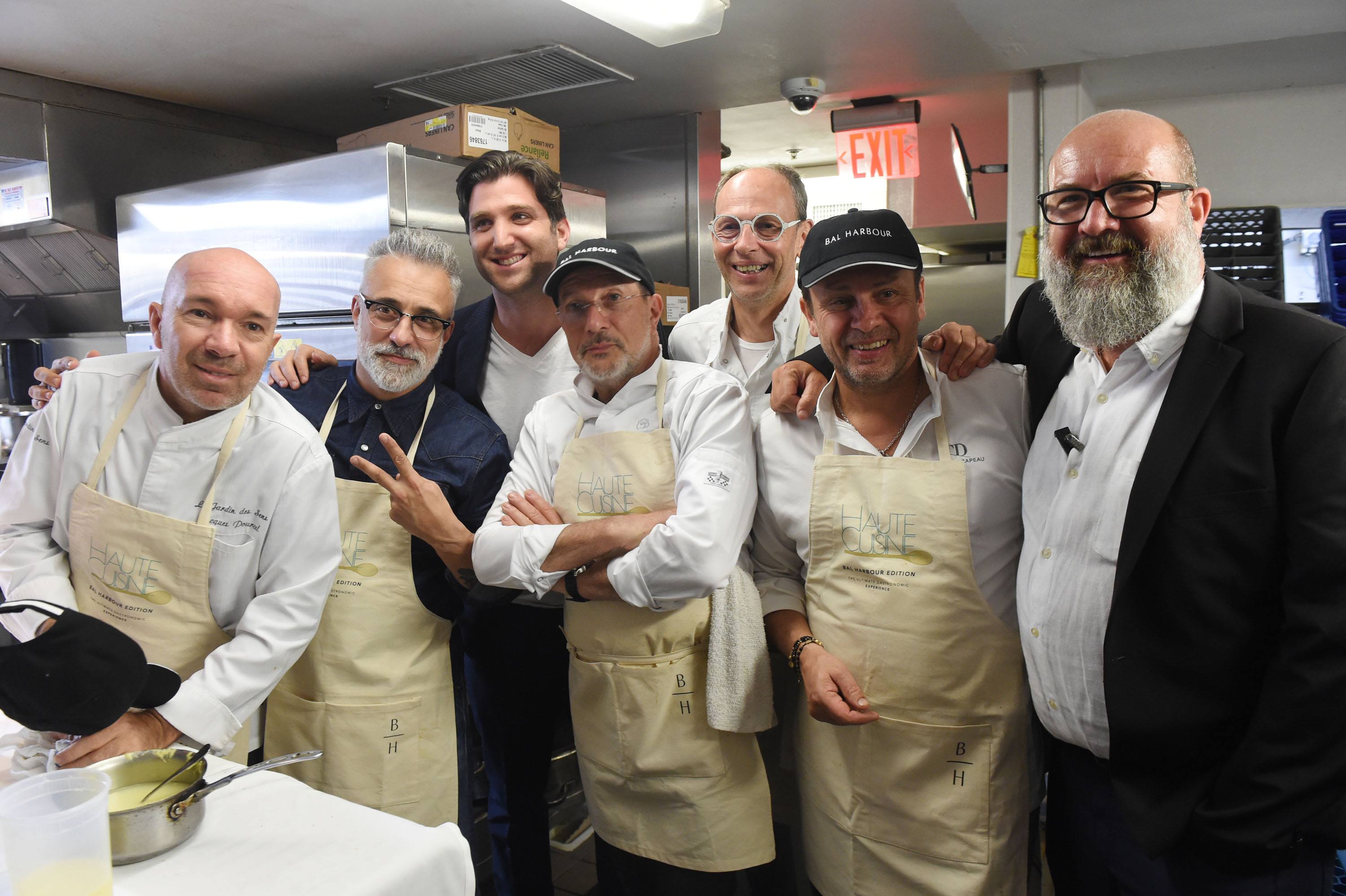 Jacques Pourcel, Sergi Arola, Gabriel Groisman, Alain Caron, Joel Cesari, Thierry Drapeau & Friend