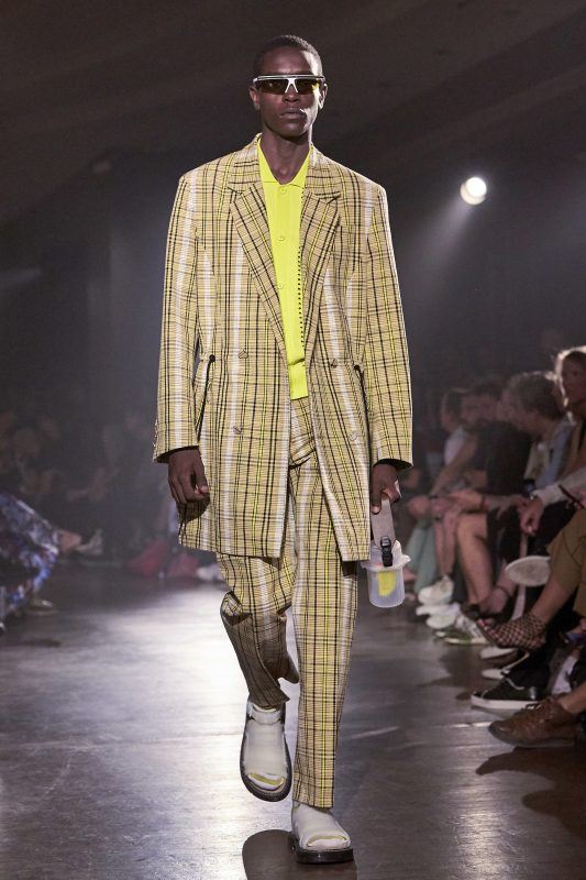Kenzo Spring 2019 Runway Double Breasted Suiting