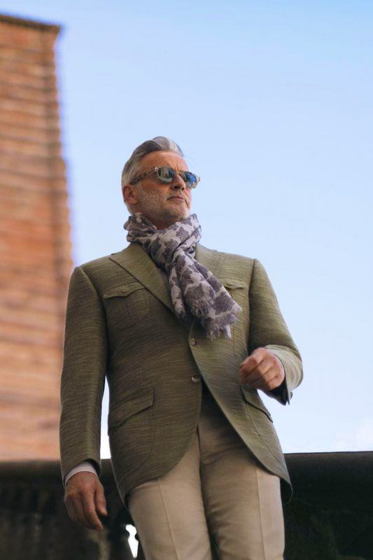 Cesare Attolini Spring 2019 Collection Grades of Green Trend