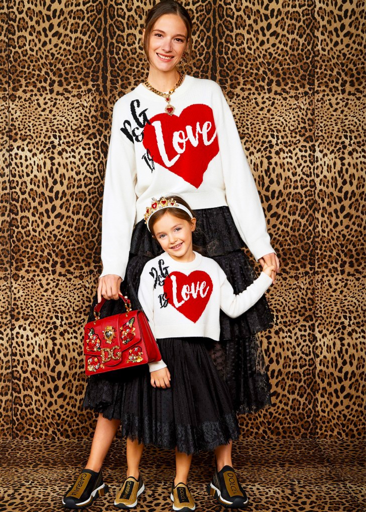 Dolce & Gabbana 'Mini Me' collection for mothers & daughters