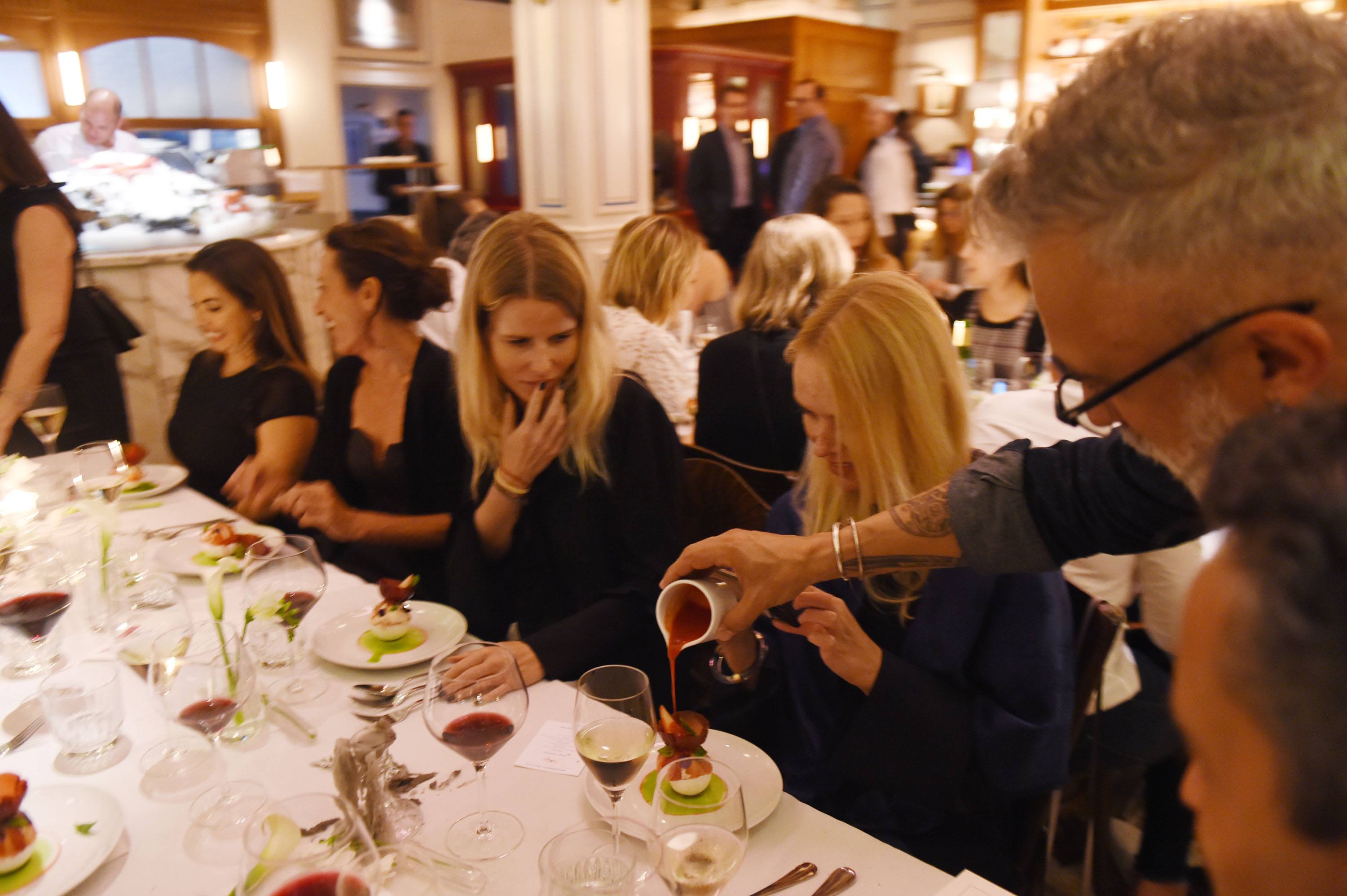 Guests enjoying a spectacular meal at Haute Cuisine hosted at Le Zoo Bal Harbour