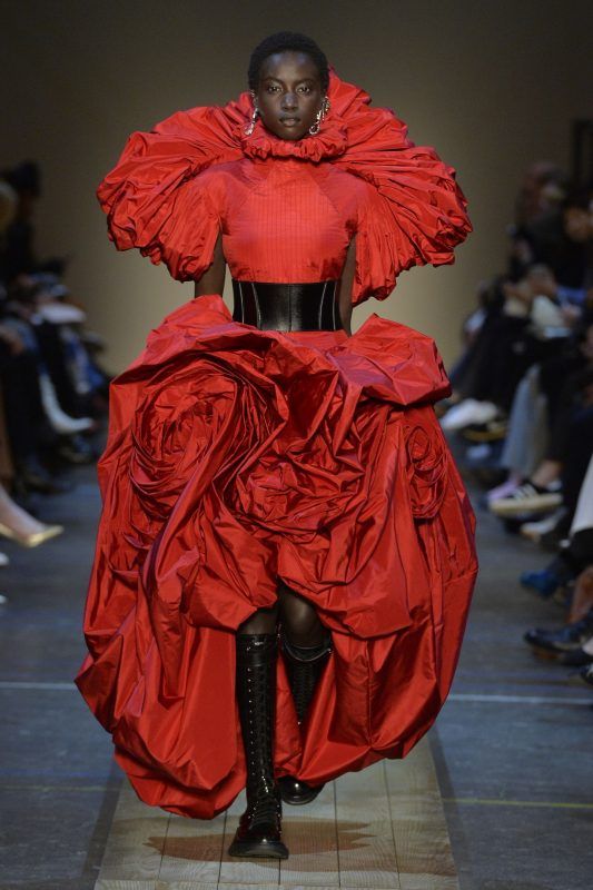 Alexander McQueen AW 2019 Runway gown