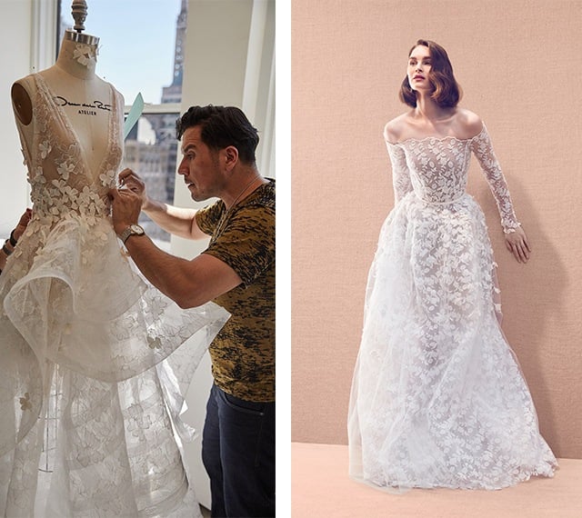Oscar de la renta bridal deals spring 2020