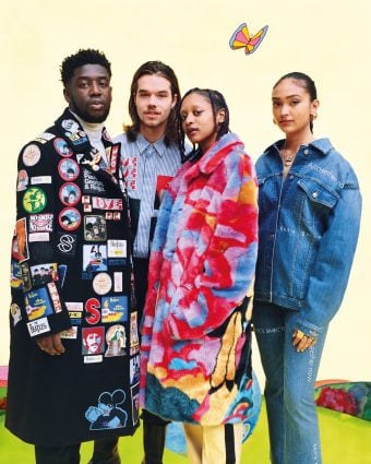 Enlisting the help of four up-and-coming young musical talents, Stella launches the new ‘All Together Now’ collection, inspired by The Beatles’ film ‘Yellow Submarine’.