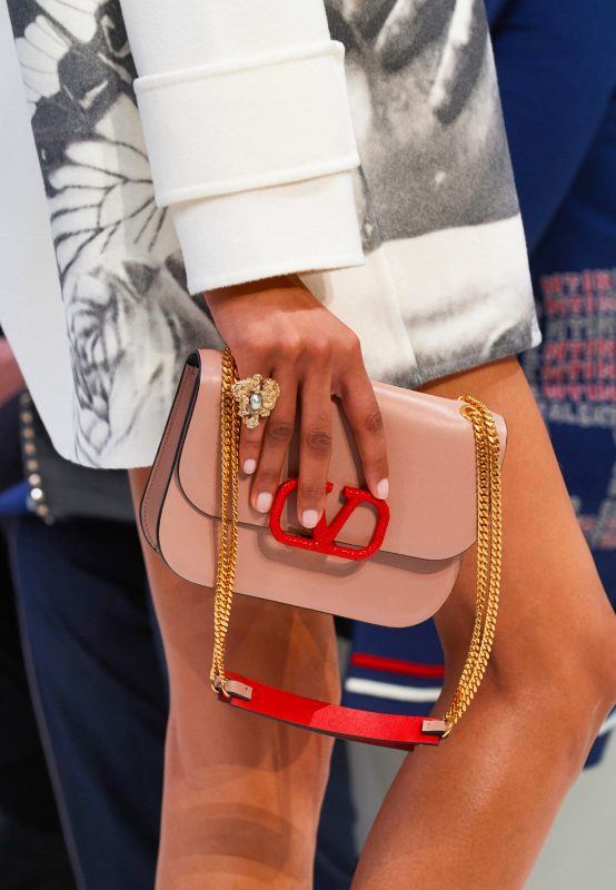Valentino VSLING shoulder bag from the Fall 2019 Runway Collection
