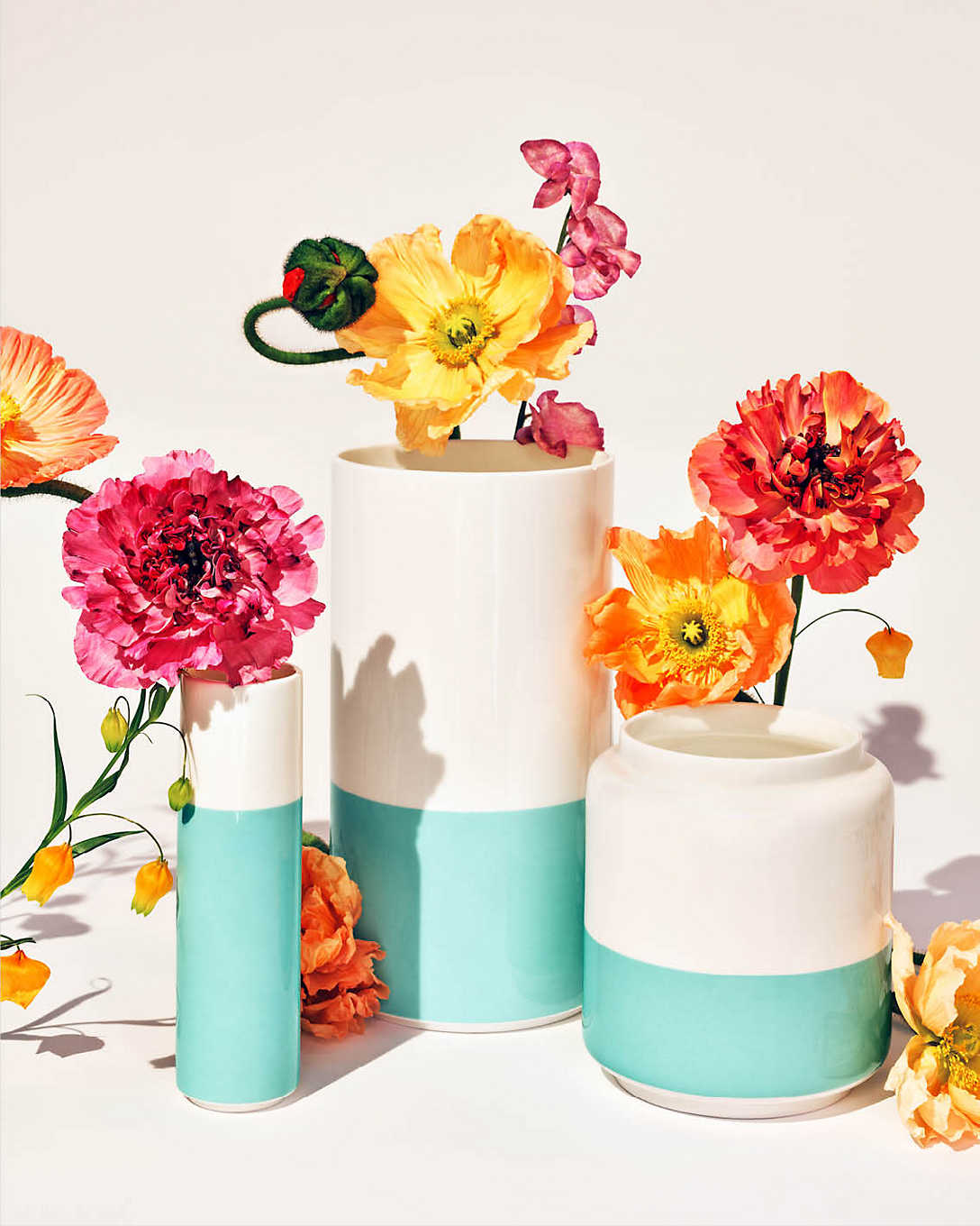 Tiffany & Co. Color Block Vases