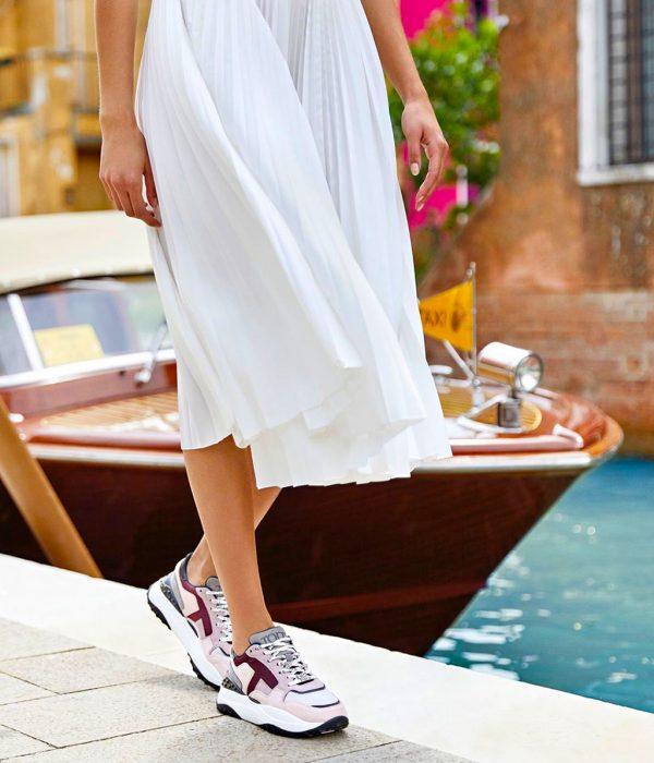 Tod's Multicolor Sneakers with embroidered Tod's logo