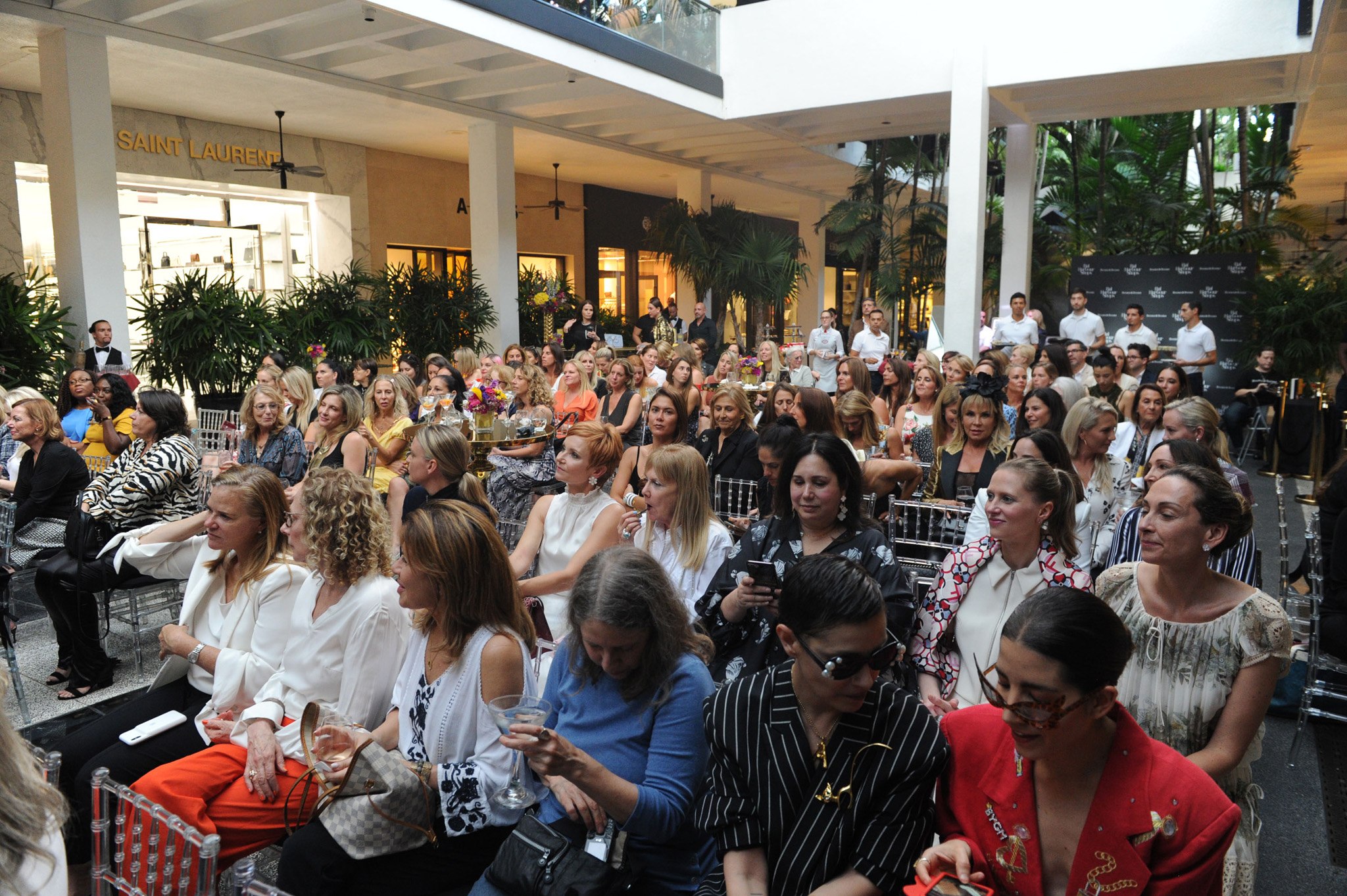 Candace Bushnell Cocktail at Bal Harbour Shops