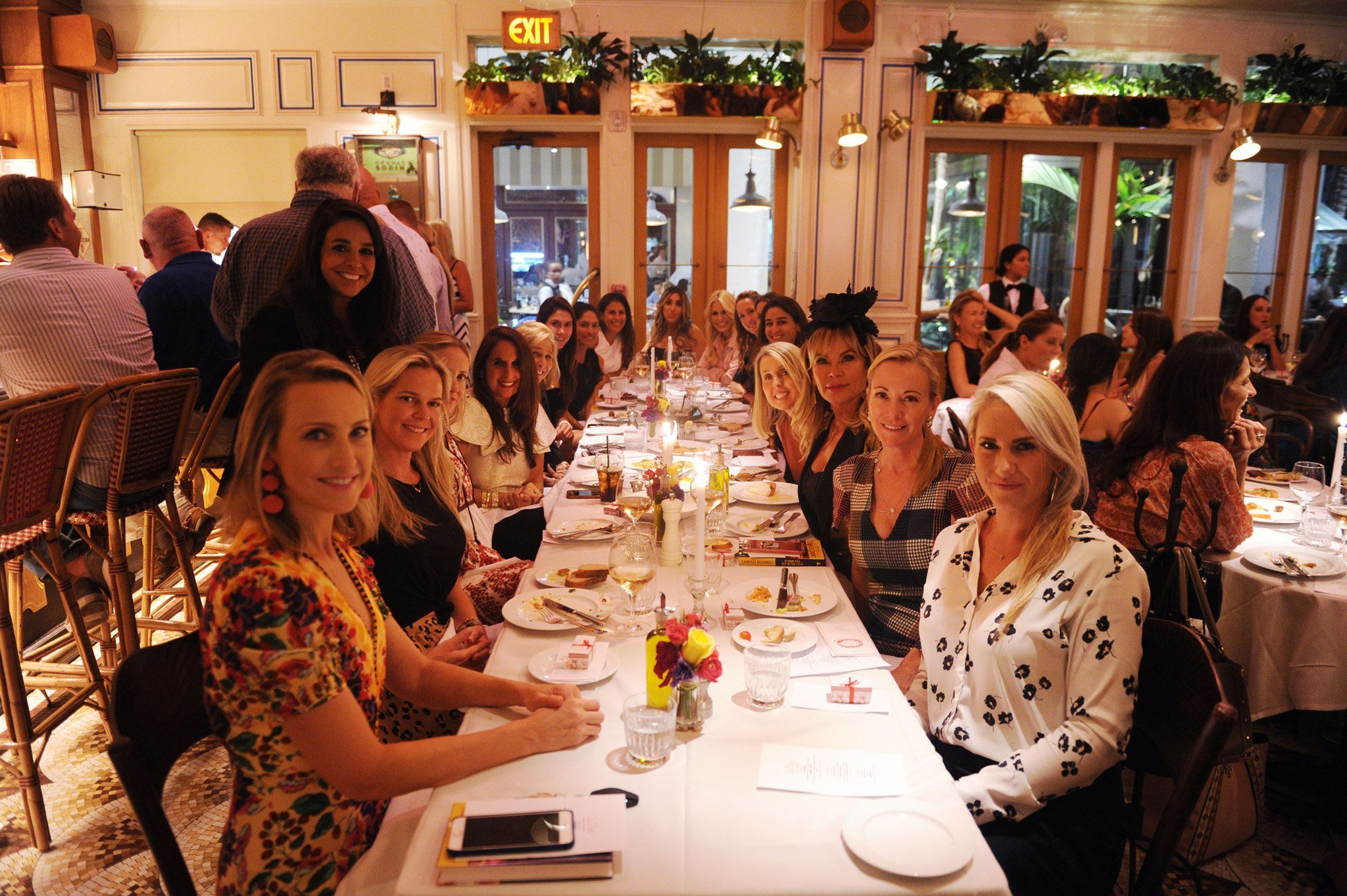 Le Zoo Bal Harbour hosts Candace Bushnell & Guests for a private dinner