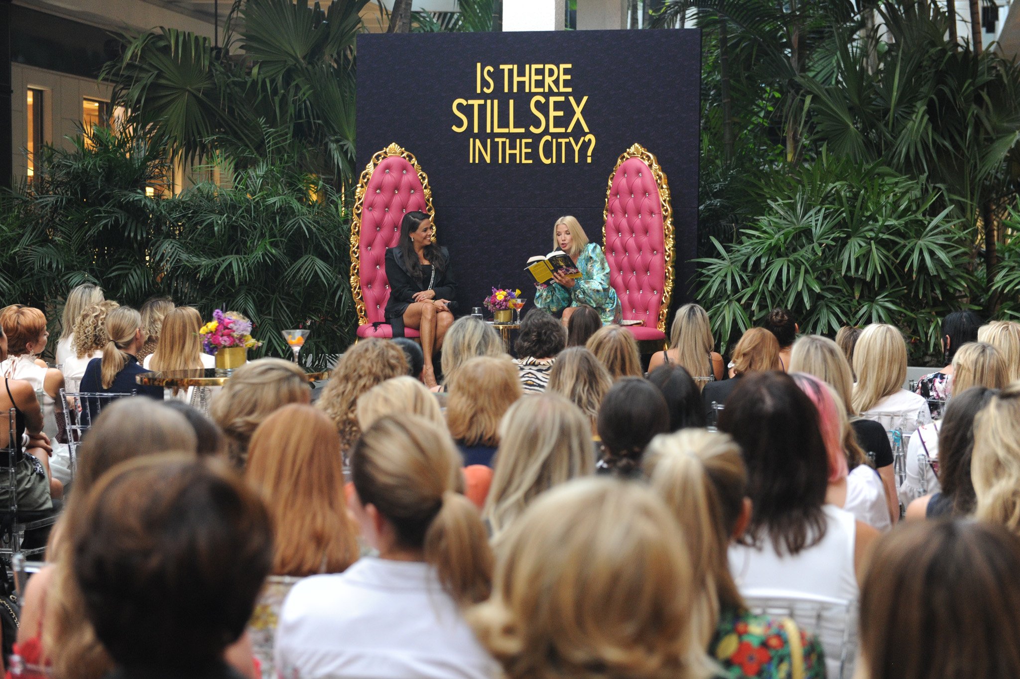 Stephanie Sayfie Aagaard & Candace Bushnell Q&A