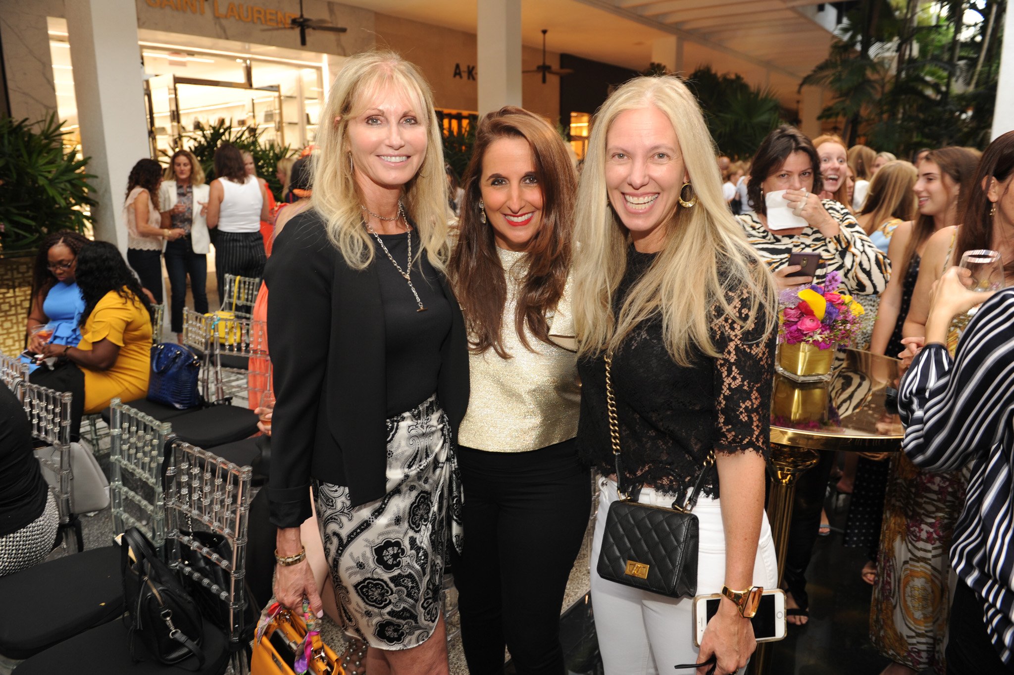 Suzanne Leeds, Amy Sayfie Zichella, & Michelle Rubell