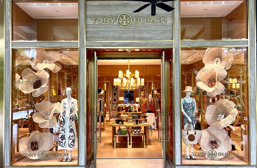 Tory-Burch-store-front - Bal Harbour Shops