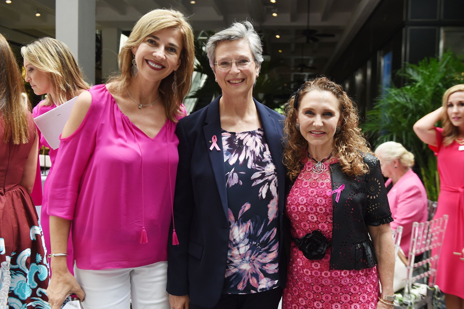 Carmen Calfa, Joyce Slingerland and Felicia Knaul.