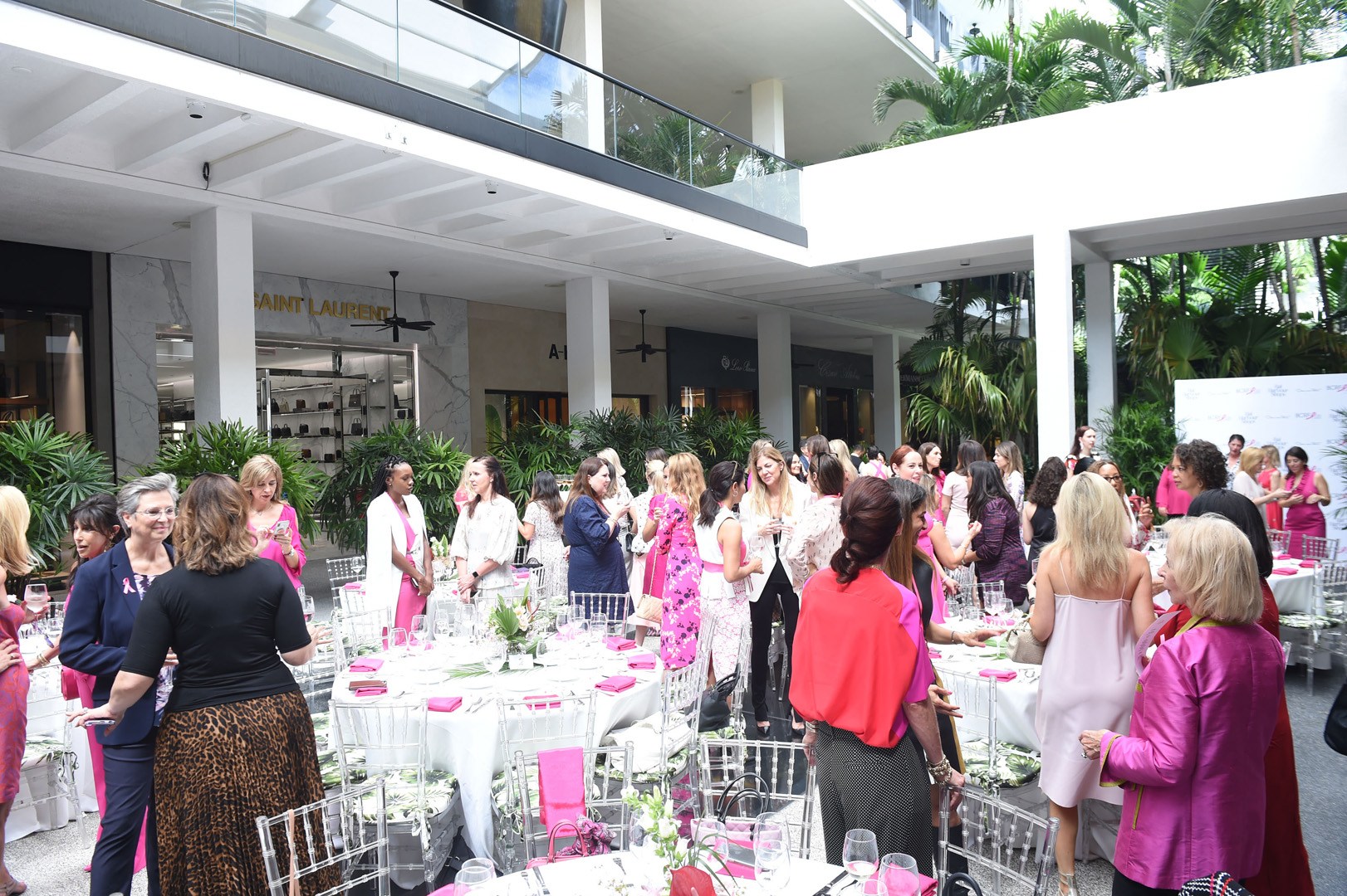 Inaugural Miami Hot Pink Luncheon Honoring the Breast Cancer Research Foundation.