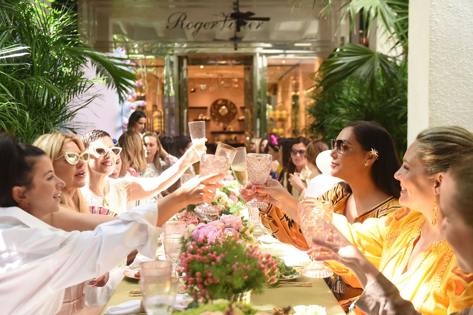 Roger Vivier Celebrates 10 Years at Bal Harbour Shops with the launch of the Fall issue of Bal Harbour Magazine with a luncheon in front of the boutique