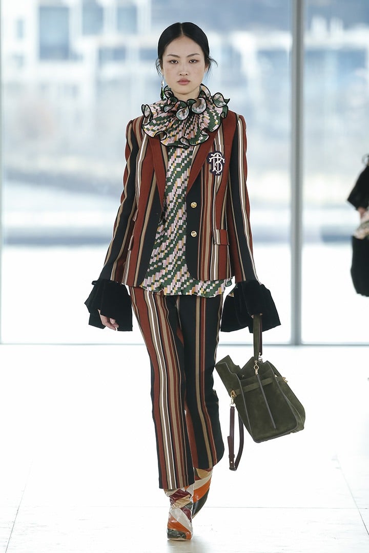 Tory Burch Fall Winter 2019 Runway collection.