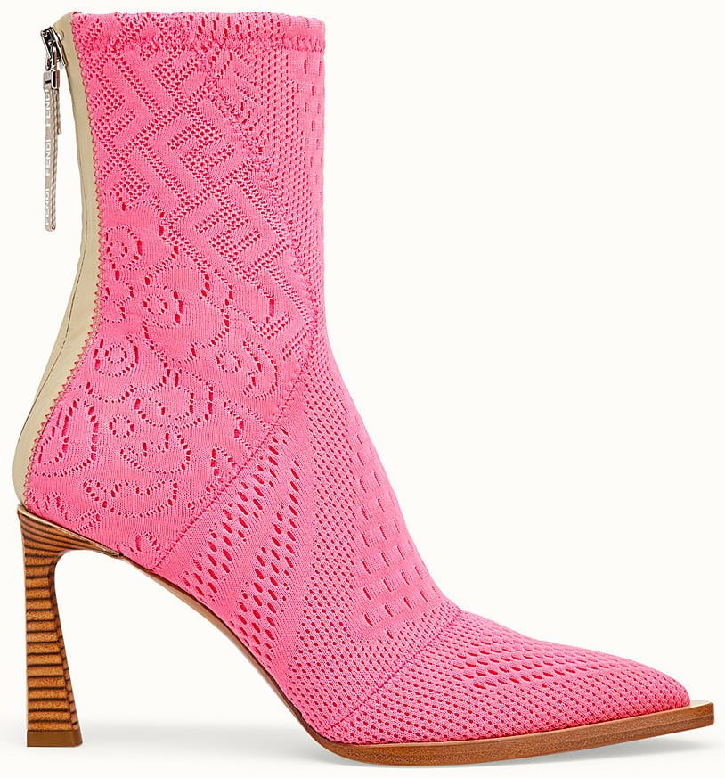 Fendi Ankle Boot in Pink